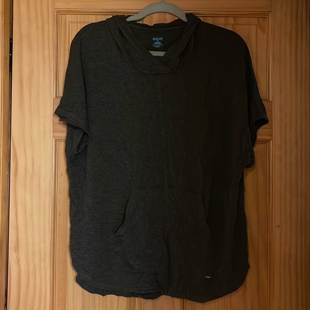 Short Sleeve Athletic Hoodie
